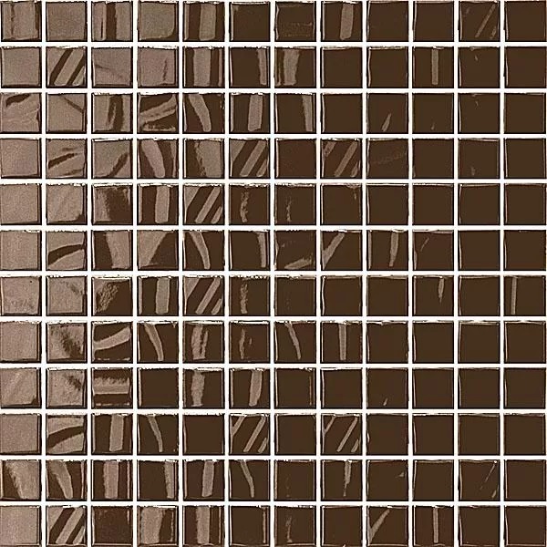 Темари дымчатый темный глянцевый 29,8х29,8х0,35 из 144 частей 2,3х2,3