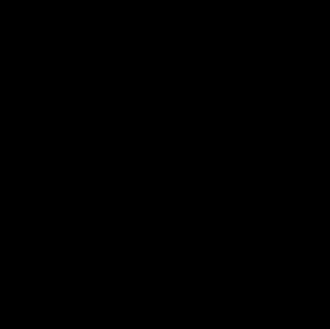 Калейдоскоп чёрный 20х20х0,8